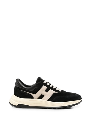 Hogan Hyperlight panelled logo-patch sneakers - Blue