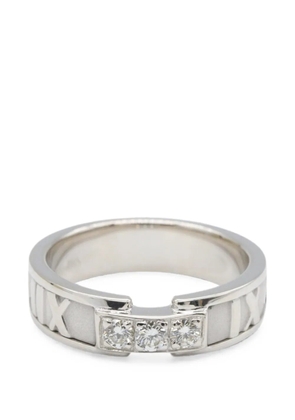 Tiffany & Co. Pre-Owned 2010s Atlas diamond ring - Silver