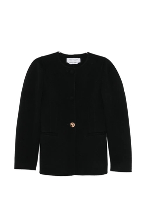 Gabriela Hearst puff-sleeve button-up jacket - Black