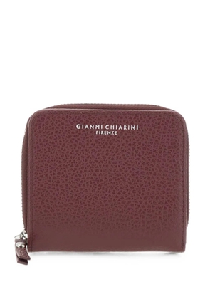 GIANNI CHIARINI Dollaro hammered-leather wallet