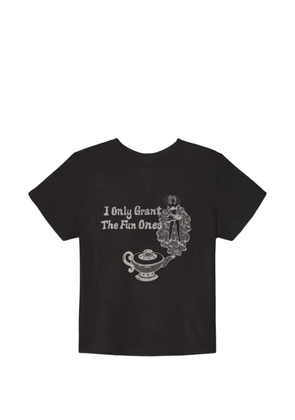 RE/DONE Fun Ones graphic-print cotton T-shirt - Black