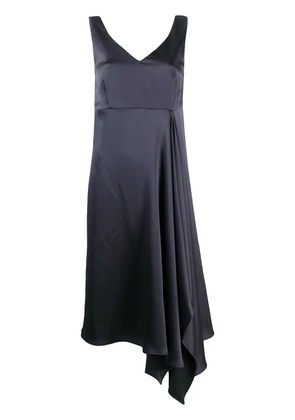 P.A.R.O.S.H. draped side dress - Black