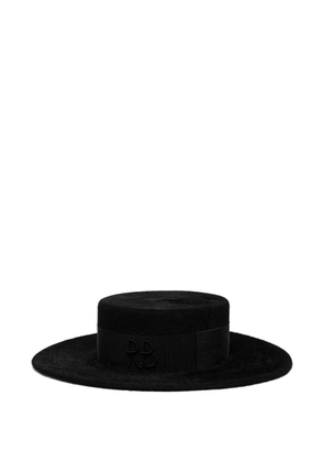 Ruslan Baginskiy Canotier hat - Black