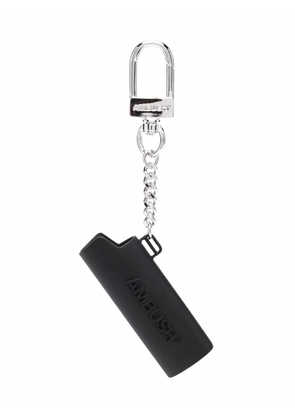 AMBUSH case-detail key chain - Black