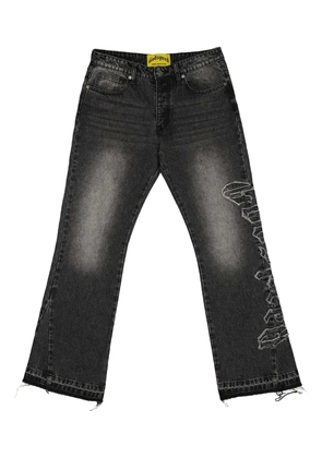 GODSPEED OG Logo flared jeans - Grey