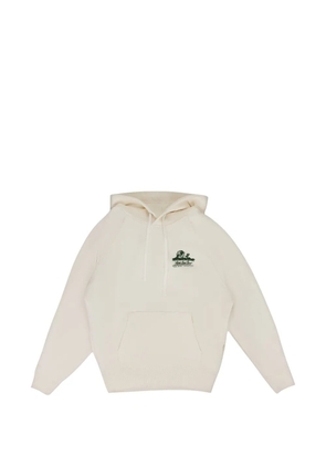 Aimé Leon Dore Unisphere logo-print hoodie - Neutrals