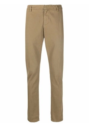 DONDUP jetted-pocket cotton chinos - Neutrals