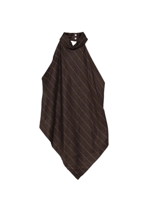 Helmut Lang Halter neck top - Brown