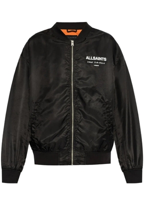 AllSaints Underground bomber jacket - Black