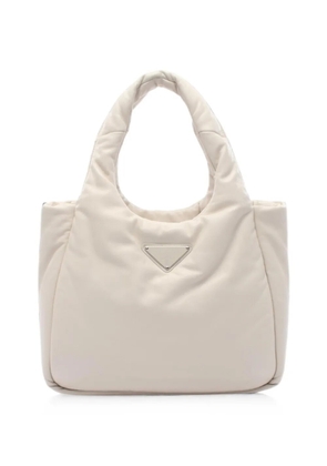 Prada Pre-Owned 2010s padded leather tote bag - White