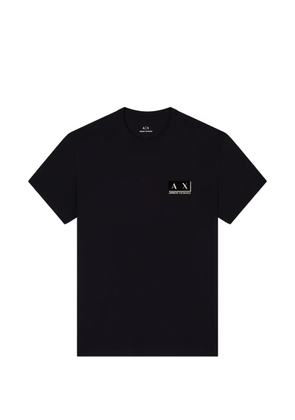 Armani Exchange logo-print short-sleeve T-shirt - Black
