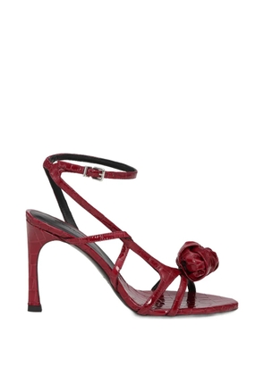 ROTATE BIRGER CHRISTENSEN knot sandals - Red
