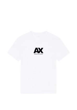 Armani Exchange logo-print T-shirt - White