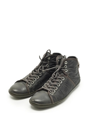 Louis Vuitton Pre-Owned zip-fastening sneakers - Black