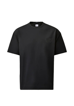 C.P. Company logo-embroidered T-shirt - Black
