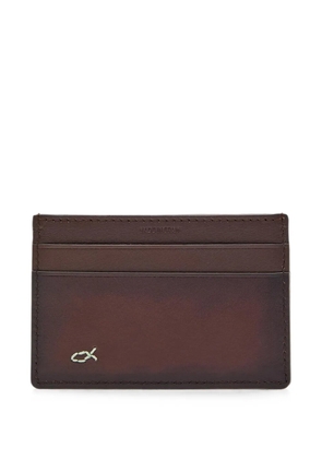 Paul Smith motif-detail card holder - Brown