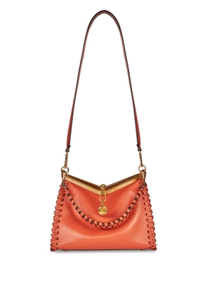 ETRO medium Vela leather shoulder bag - Orange