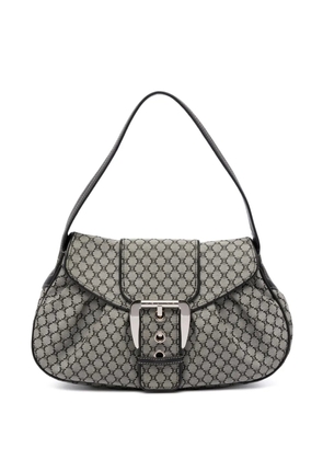 Celine Pre-Owned 2006 Macadam Canvas shoulder bag - Grey
