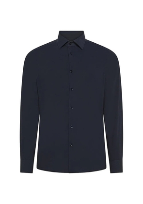 Cruna Manhattan plain shirt - Blue