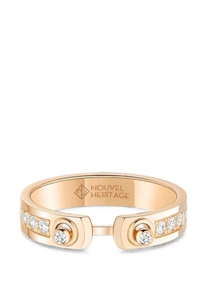 Nouvel Heritage Tuxedo Mood diamond ring - Pink