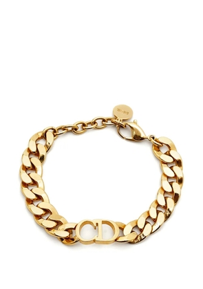 Christian Dior Pre-Owned 30 Montaigne curb chain bracelet - Gold