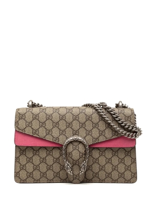 Gucci Pre-Owned 2016-2026 Medium GG Supreme Dionysus shoulder bag - Neutrals