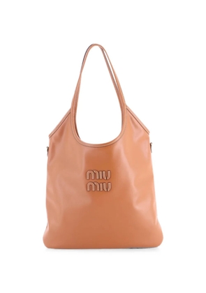 Miu Miu Pre-Owned Ivy Hobo Bag Leather tote bag - Brown