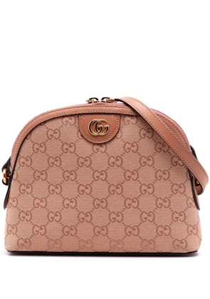Gucci Pre-Owned 2016-2026 Small GG Canvas Ophidia Dome crossbody bag - Pink