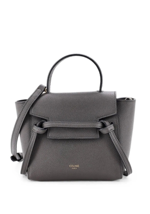 Celine Pre-Owned Belt Bag Textured Leather Pico shoulder bag - Grey