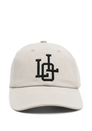 KAP Company logo-embroidered cap - Grey