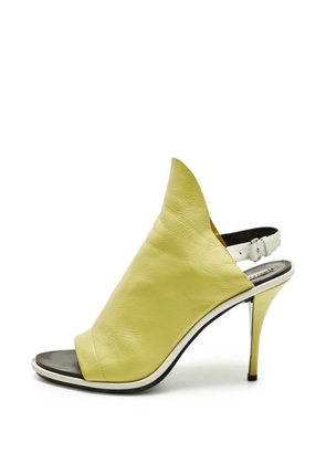 Balenciaga Pre-Owned Glove slingback sandals - Yellow
