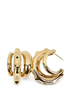 Valentino Garavani Rockstud hoop earrings - Gold