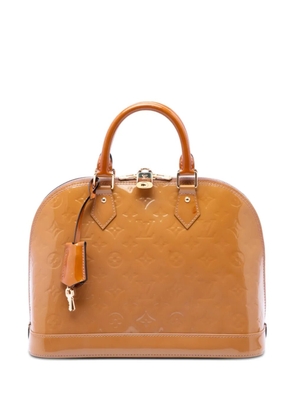 Louis Vuitton Pre-Owned 2012 Monogram Vernis Alma PM handbag - Brown