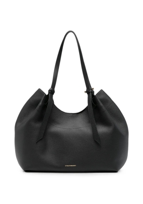 Strathberry Barra leather tote bag - Black