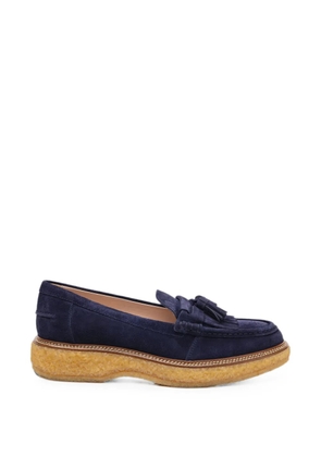 Tod's suede loafers - Blue