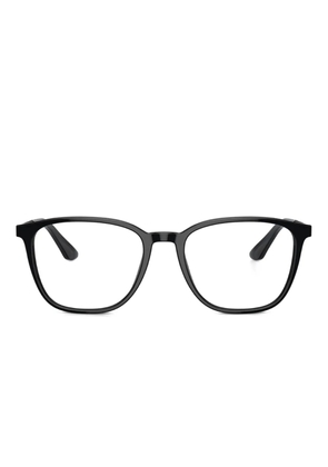 Giorgio Armani square-frame glasses - Black