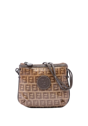 Fendi Pre-Owned 20th Century Zucchino Crystal crossbody bag - Brown