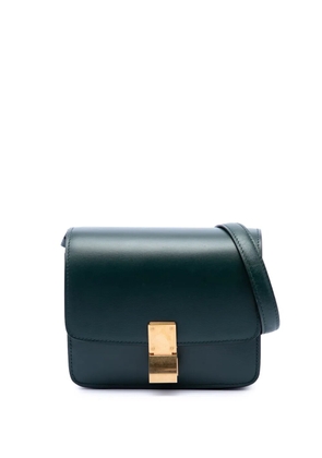Celine Pre-Owned 2019 Small Calfskin Classic Box crossbody bag - Green