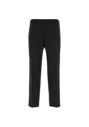 Jil Sander belt-loops trousers - Black