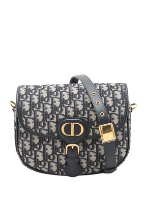 Christian Dior Pre-Owned 2000-2026 Medium Oblique Canvas Bobby crossbody bag - Blue