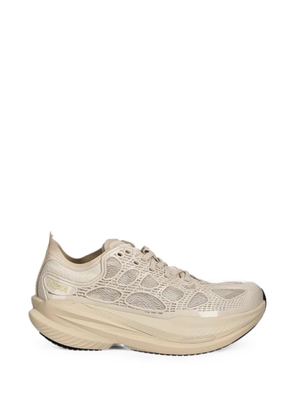 HOKA Mach X Caged mesh-panelled chunky-sole sneakers - Neutrals