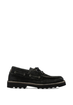 AllSaints Skiff lug-sole boat shoes - Grey