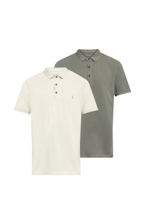 AllSaints Reform polo shirts (set of two) - Neutrals
