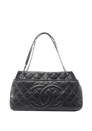 CHANEL Pre-Owned 2013-2014 CC Timeless Caviar Soft Shopper tote bag - Black