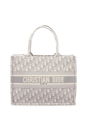 Christian Dior Pre-Owned 2000-2026 Medium Oblique Canvas Book tote bag - Grey