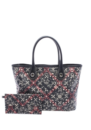 CHANEL Pre-Owned 2006-2008 Coated Canvas Coco Travel tote bag - Black