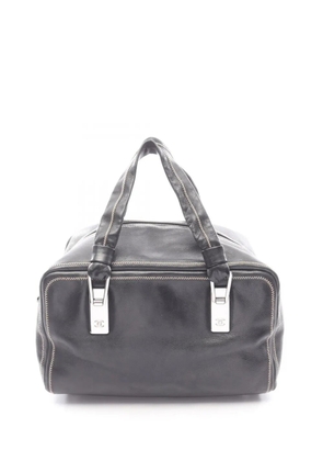 CHANEL Pre-Owned 2003-2004 CC Lambskin handbag - Black