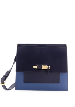 Hermès Pre-Owned Sacabar Epsom and Swift 24 shoulder bag - Blue