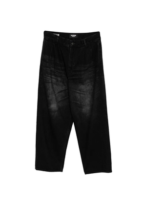 Yohji Yamamoto Wildside x Minedenim denim work pants - Black