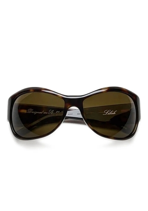 Chimi Lilah oval-frame sunglasses - Brown